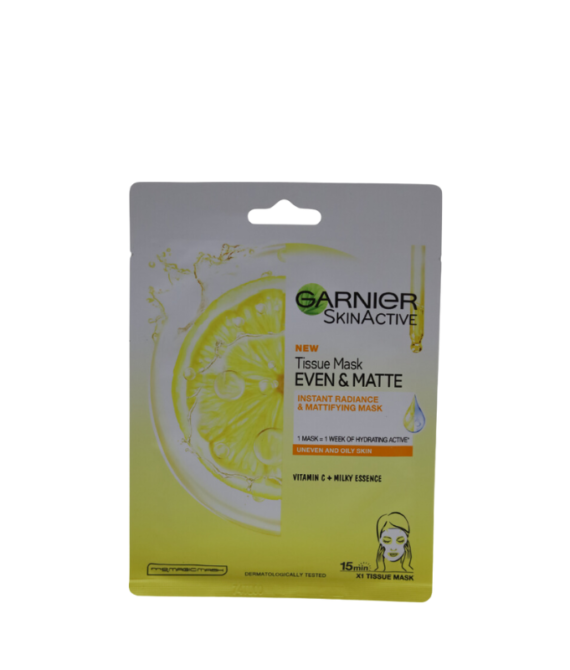 GARNIER SKINACTIVE VITAMIN C SHEET MASK