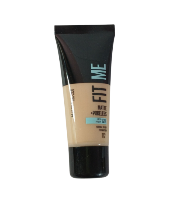 Maybelline Fit Me Matte and Poreless Foundation 112