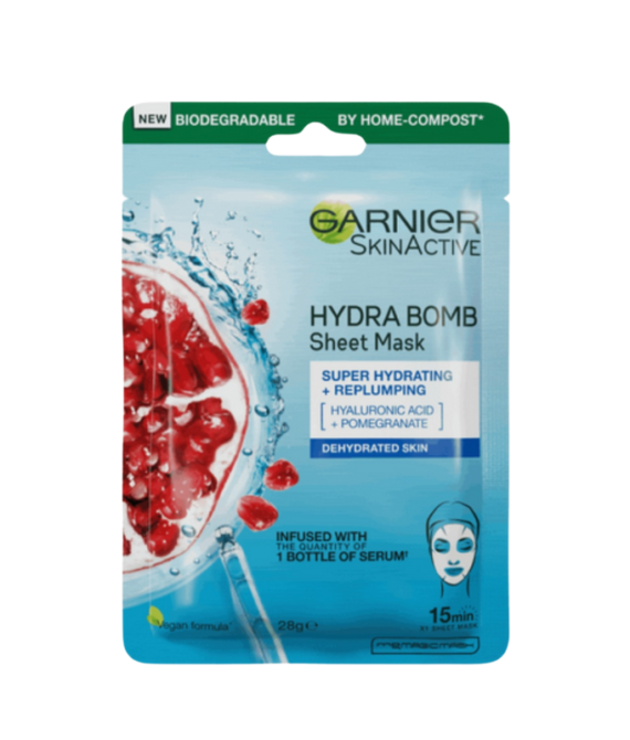 GARNIER SKINACTIVE HYDRA BOMB FACE MASK