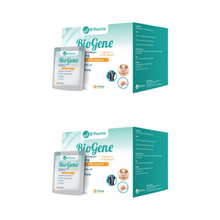 BTPharma Biogene Hydrolyzed Collagen 10000mg 24 Sachets