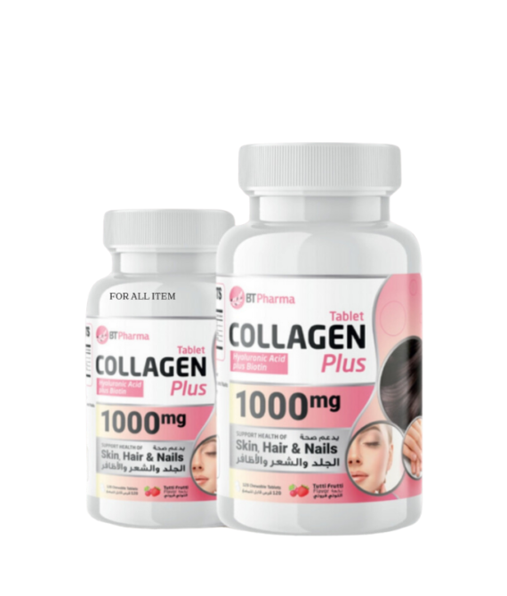 BTPharma Collagen Plus 1000 mg Chewable Tablets