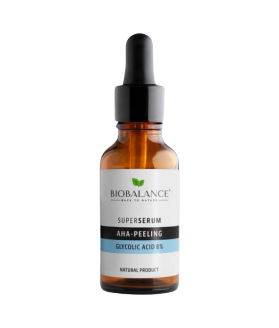 BIOBALANCE AHA-PEELING GLYCOLIC ACID 8% SUPER SERUM 30ML