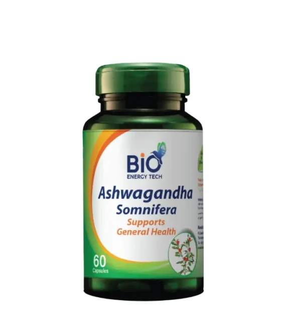 Bio Energy Tech Ashwagandha / Somnifera 500Mg 60 Cap