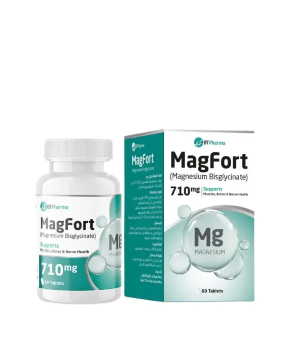 BtPharma Magfort Magnesium 710Mg 60 Tabs