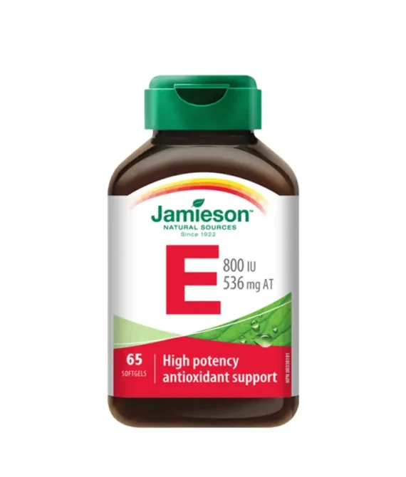 Jamieson Vitamin E 800 IU 65 Caps