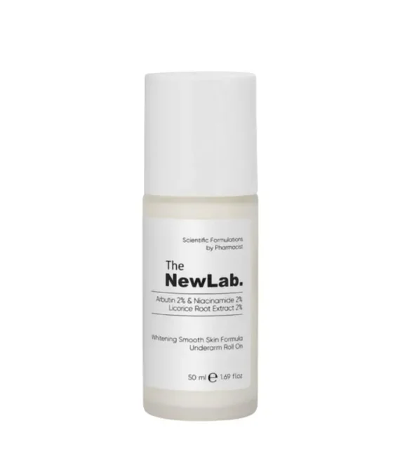 The NewLab Underarm Whitening Roll-on with Arbutin, Niacinamide and Licorice Root Extract 50Ml