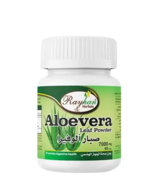 Rayhan Herbals Aloe Vera Leaf Powder 350Mg 60Caps