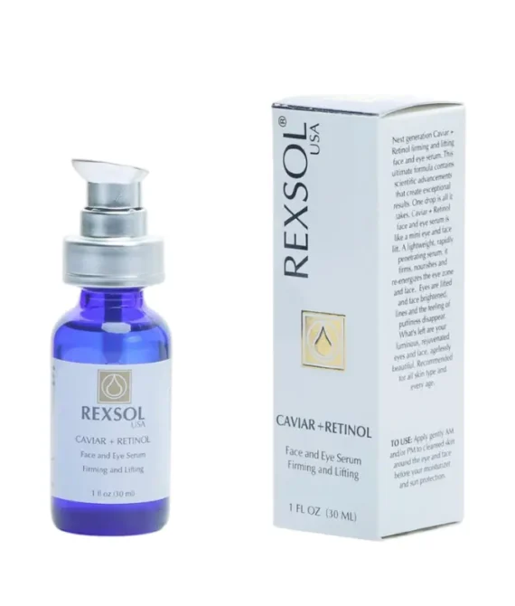 Rexsol Caviar + Retinol Face And Eye Serum / Firming And Lifting 30Ml