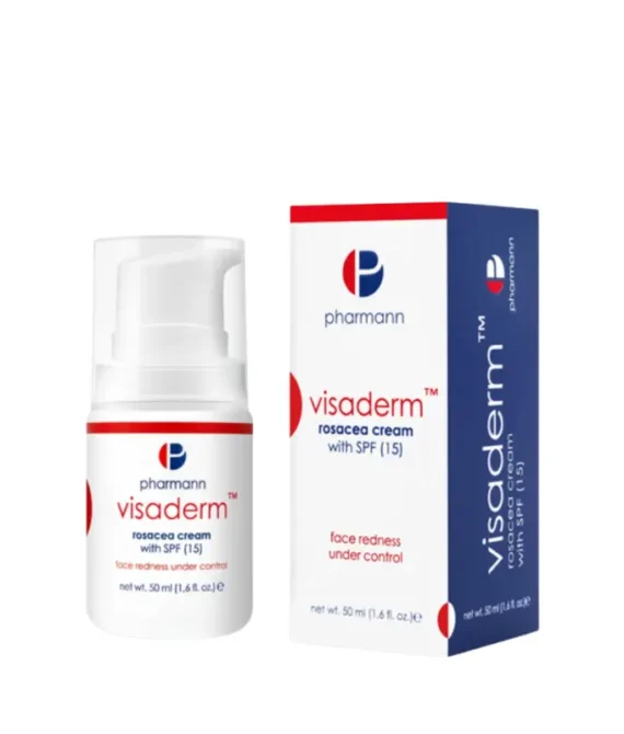 Pharmann Visaderm Rosacea Cream With SPF 15 50Ml