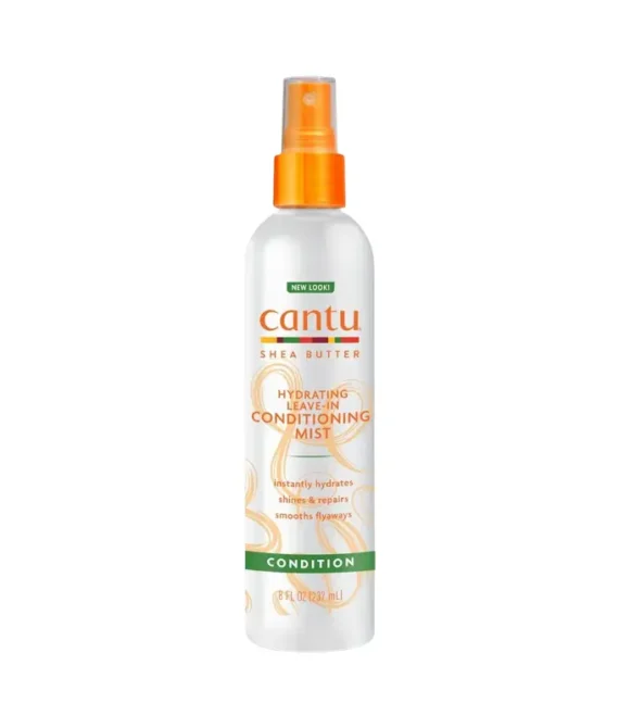 Cantu Leave-In Conditioning Mist with Pure Shea Butter, 237Ml