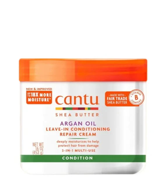 Cantu Leave-In Conditioning Repair Cream with Argan Oil 453g