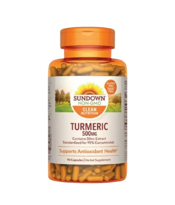 Sundown Turmeric 500mg 90 Capsules