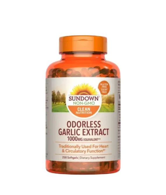 Sundown Odorless Garlic 1000 Mg 250Softgels