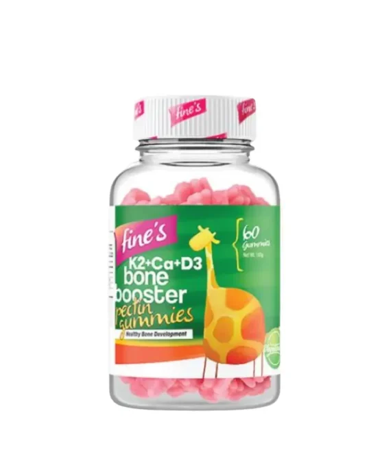 Fine’s K2+Ca+D3 Bone Booster 60 Gummies