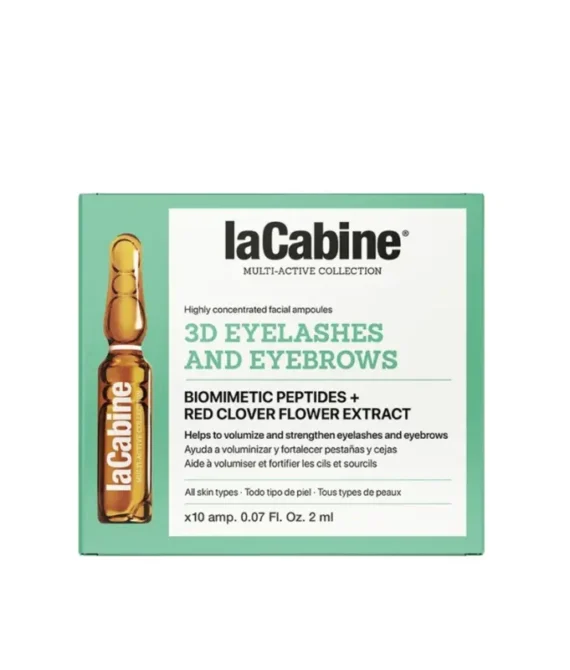 Lacabine 3D Eyelashes and Eyebrows 10 Ampoules