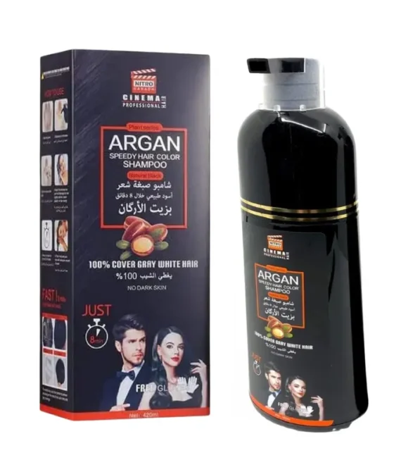 Nitro Canda Argan Speedy Hair Color Shampoo 420ML