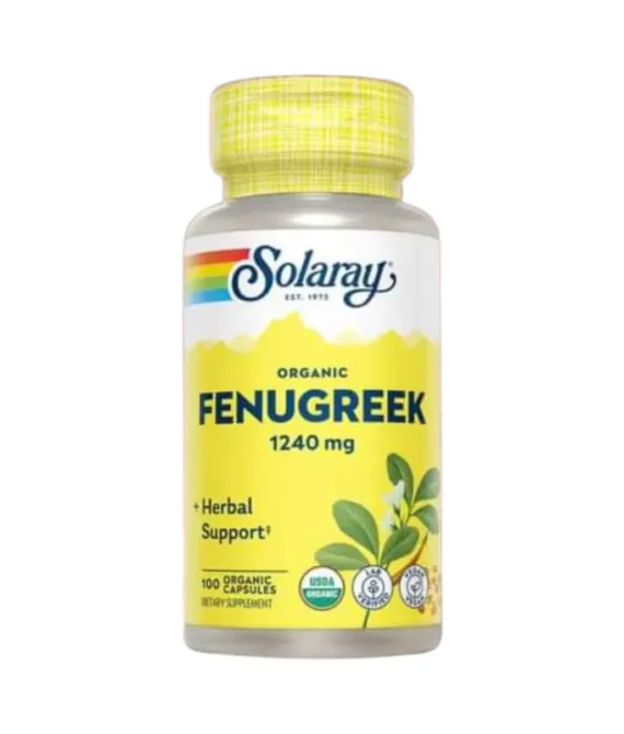 Solaray Fenugreek Seed 1240mg 100 Caps