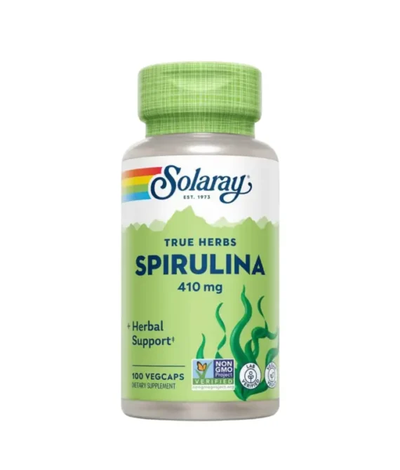 Solaray Spirulina Algae 410mg 100VEGCAPS