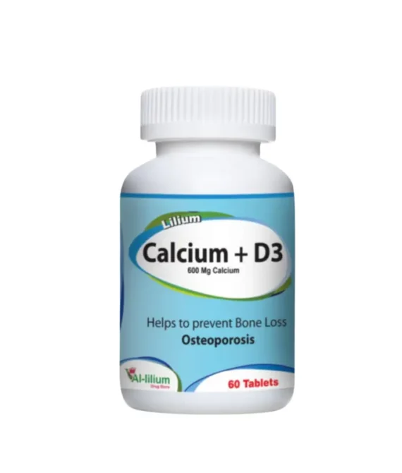 Lilium Calcium +Vitamin D3 60Tabs