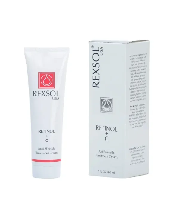 REXSOL RETINOL + C ANTI-WRINKLE TREATMENT CREAM 60ML