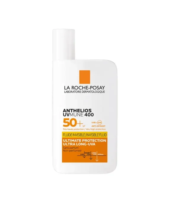 LA ROCHE-POSAY ANTHELIOS UVMUNE 400 INVISIBLE FLUID SPF50+ 50ML