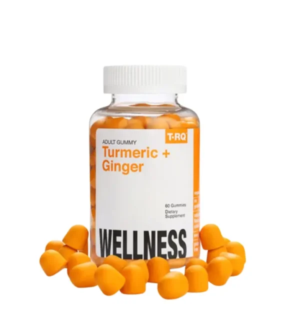 TRQ Turmeric + Ginger 60 Gummies