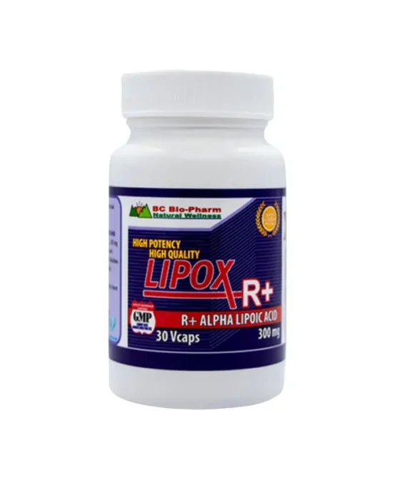 LIPOX R+ ALPHA LIPOIC ACID 300MG 30VCAPS