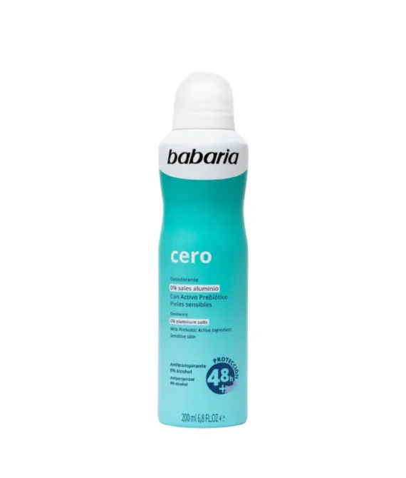 Babaria Zero Deodorant Spray 200Ml