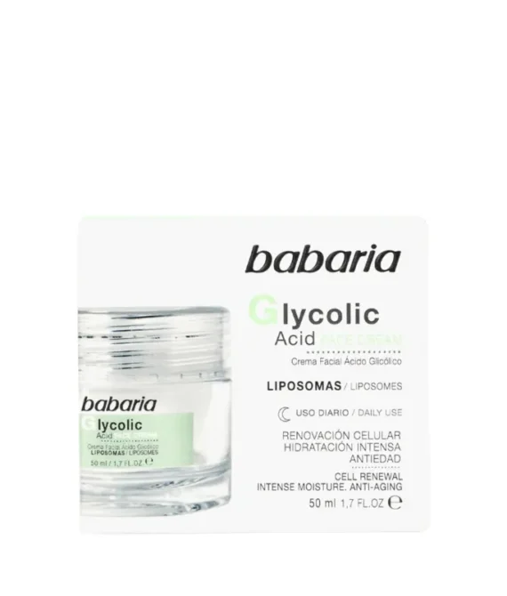 Babaria Glycolic Acid Face Cream 50Ml