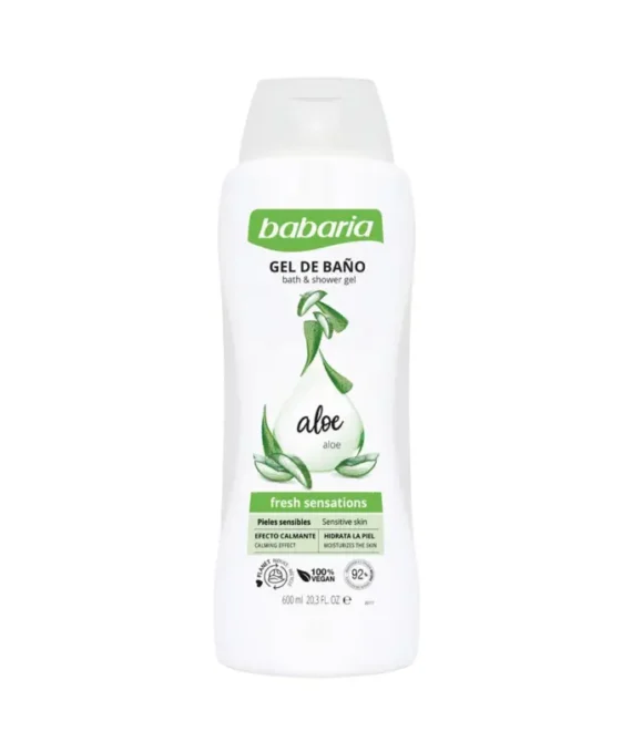 Babaria Aloe Bath & Shower Gel 600Ml