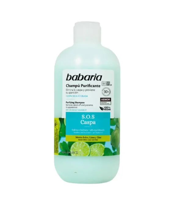 Babaria Sos Dandruff Purifying Shampoo 500Ml