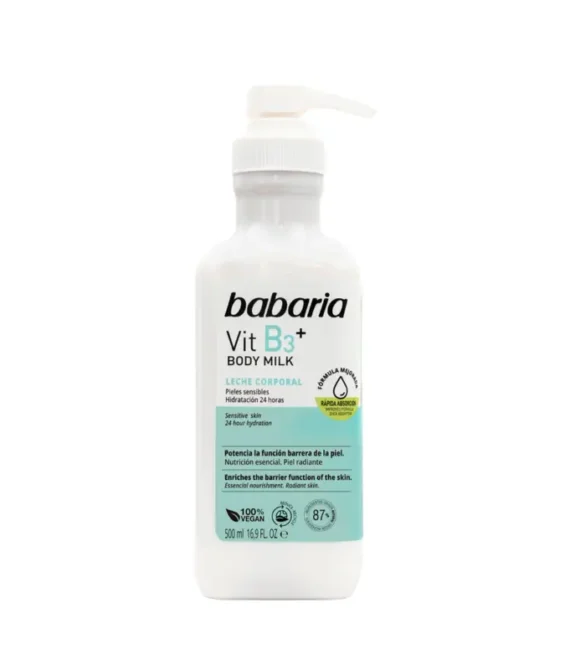 Babaria Vitamin B3 Body Milk 500Ml