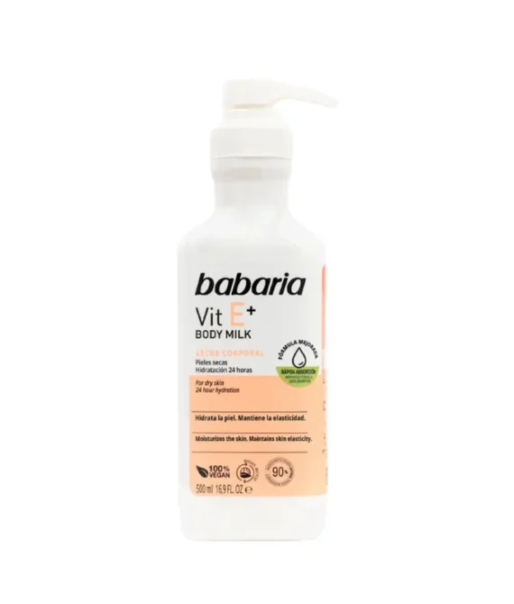 Babaria Vitamin E Body Milk 500Ml