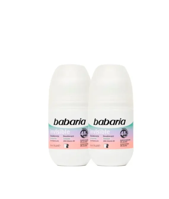 Babaria Invisible Roll-On Deodorant Offer (1+1)