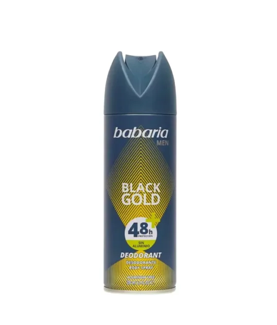 Babaria Black Gold Deodorant Spray 200Ml