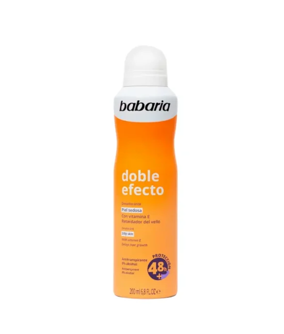 Babaria Double Effect Deodorant Spray 200Ml