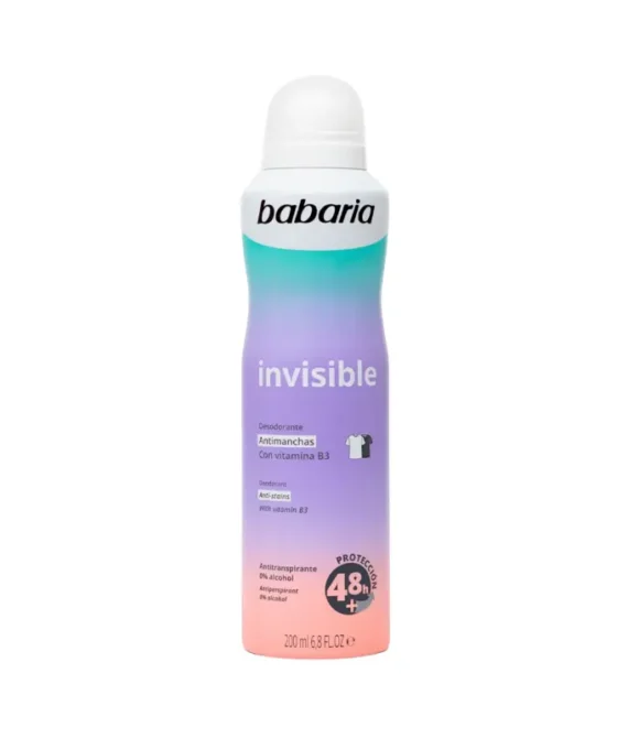 Babaria Invisible Deodorant Spray 200Ml