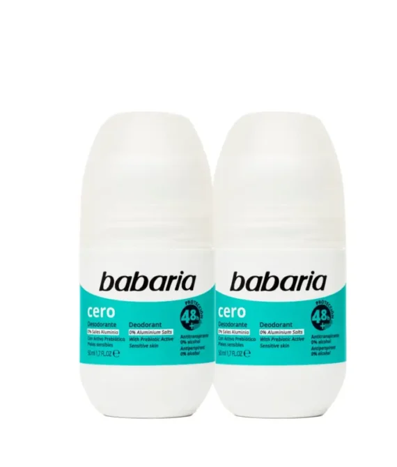 Babaria Zero Roll-On Deodorant Offer (1+1)