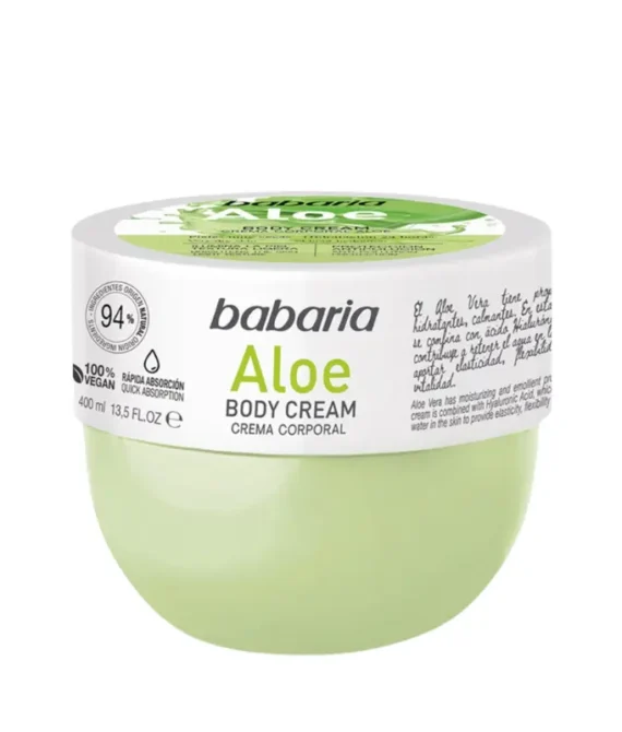 Babaria Aloe Body Cream 400Ml