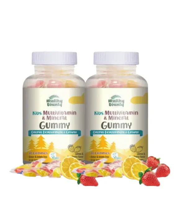 Healthy Bounty Kids Multivitamin & Mineral 60 Gummies (1+1) Offer