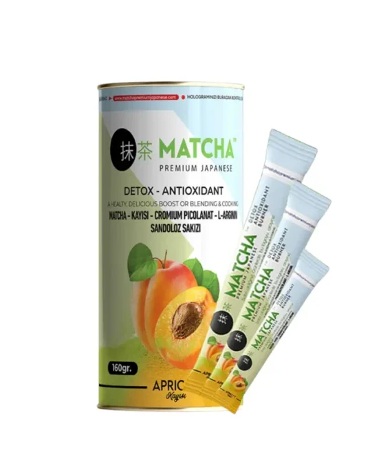 Matcha Premium Japanese Apricot Flavored Detox Tea 20 Sachets