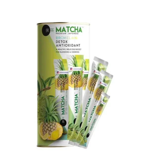 Matcha Premium Japanese Bromelain Flavored Detox Tea 20 Sachets