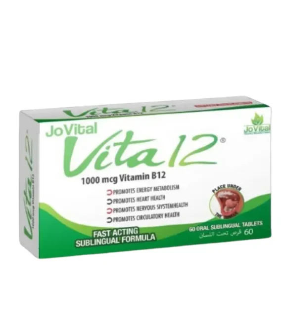 JoVital Vita12 60 Sublingual Tabs