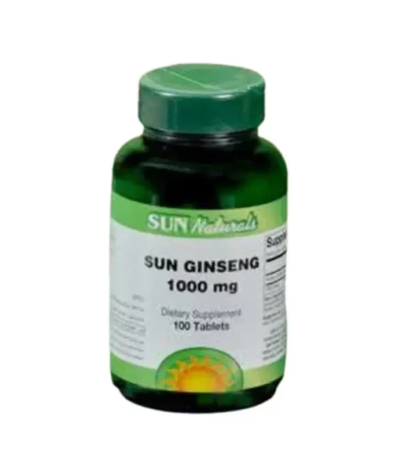 Sun Naturals Sun Gensing 1000Mg 100Tabs