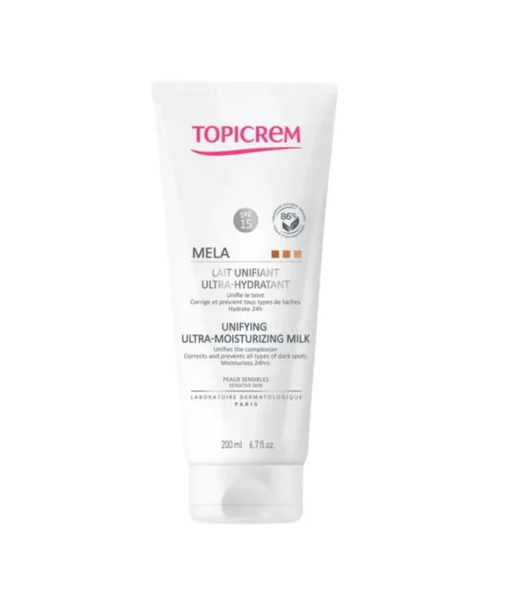 Topicrem Mela Unifying Ultra Moisturizing Milk 200Ml