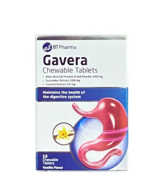 BT Pharma Gavera 15 Chewable Tablets