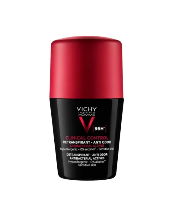 VICHY DEODORANT ROLL-ON CLINICAL CONTROL 96H FOR MEN