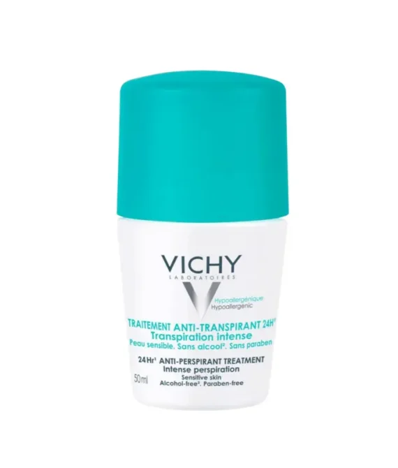 VICHY DEODORANT ROLL-ON 48H TRAITEMENT INTENSE 50ML