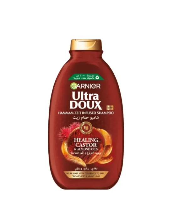 Ultra Doux Castor & Almond Healing Shampoo 400Ml