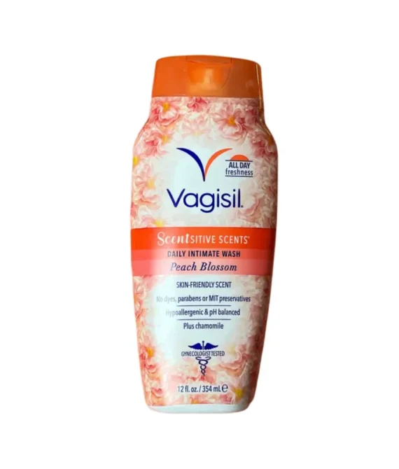 VAGISIL INTIMATE WASH PEACH BLOSSOM 354ML
